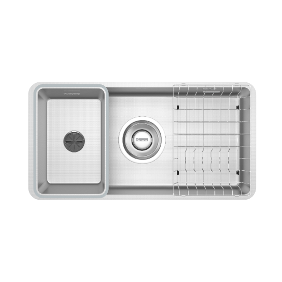 Chậu rửa bát Konox 1 hố chống xước Dekor 800SU Chính Hãng Giá Tốt