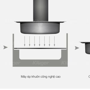 Chậu rửa bát Kluger KG7644FS Plus