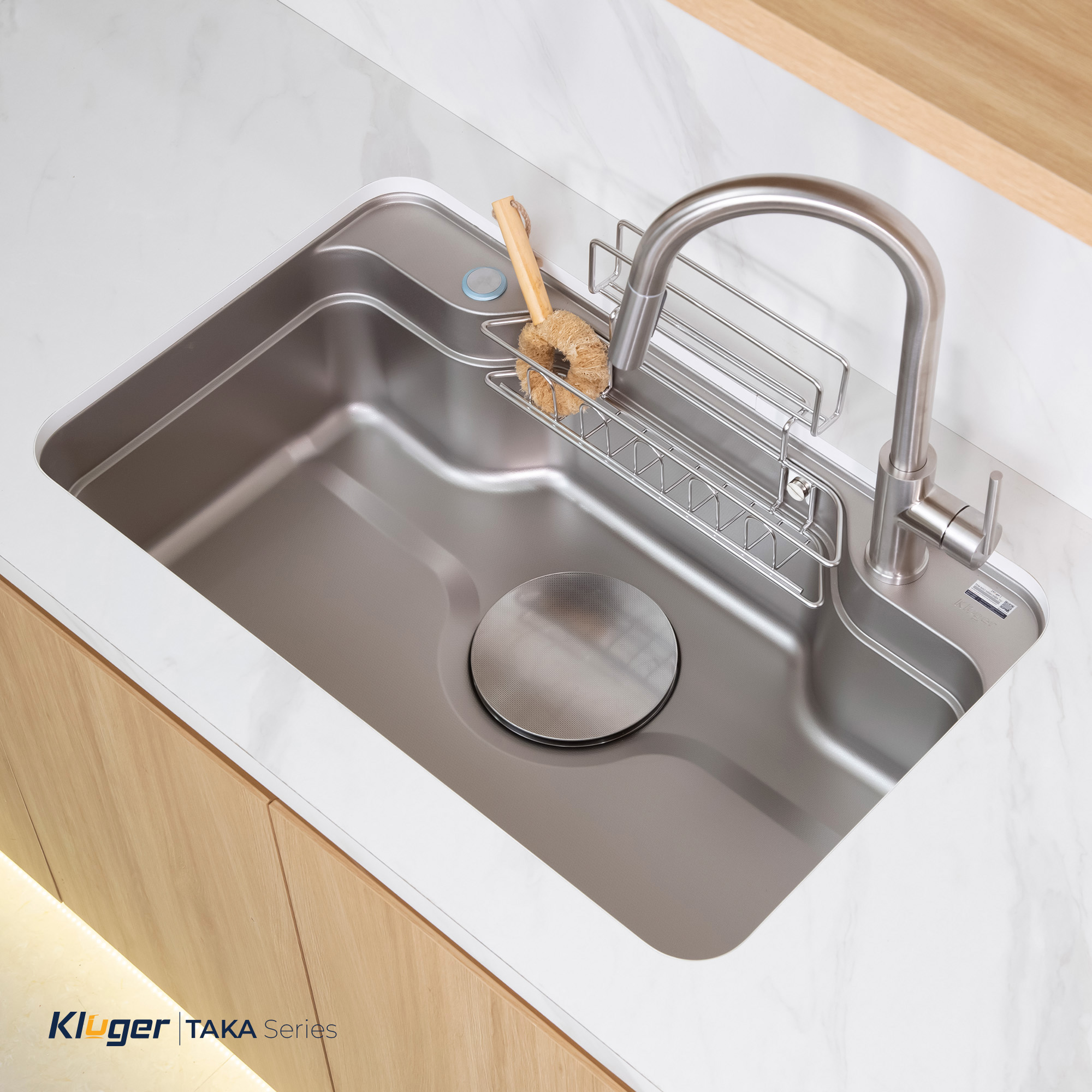 Chậu rửa bát Kluger KF7848FS Basic Phong Cách Nhật Bản - Ảnh 4