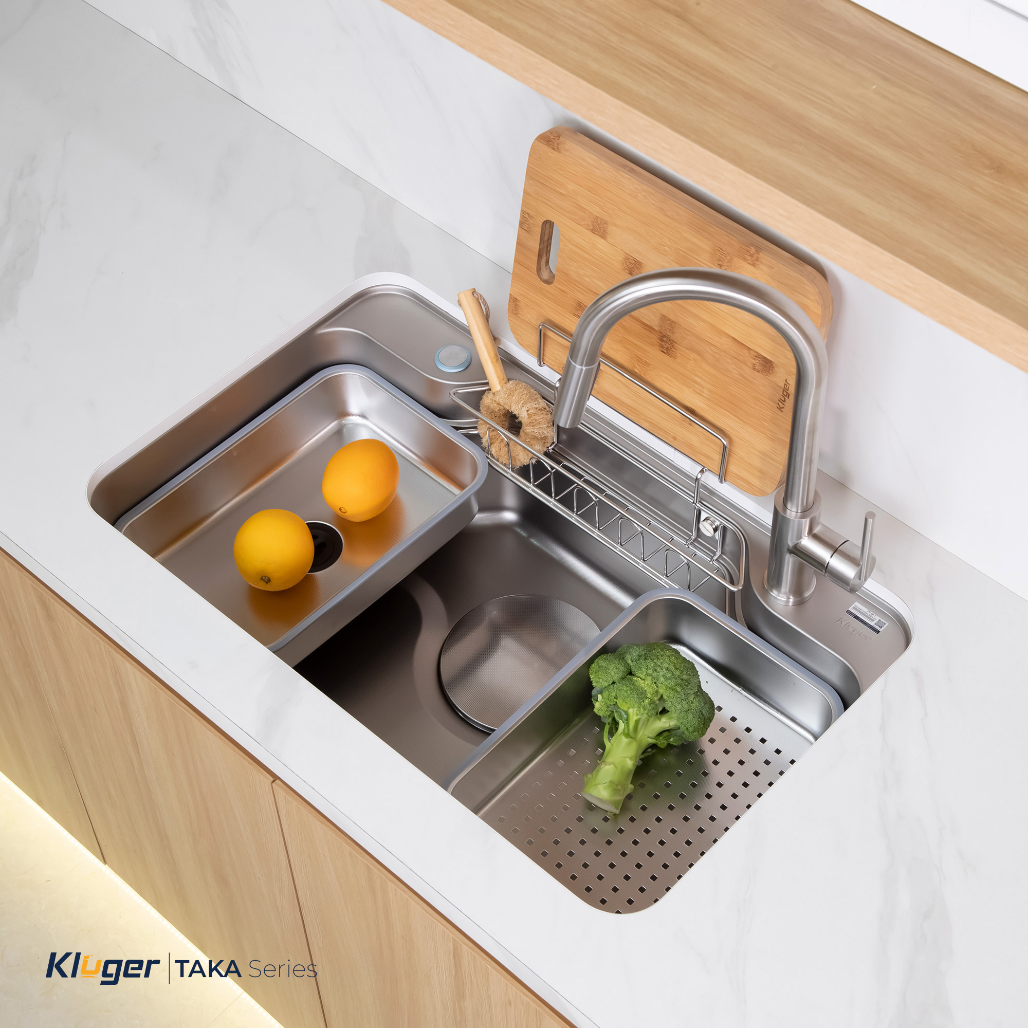 Chậu rửa bát Kluger KF7848FS – S78 Plus Chống Xước Bảo Hành 10 Năm - Ảnh 5