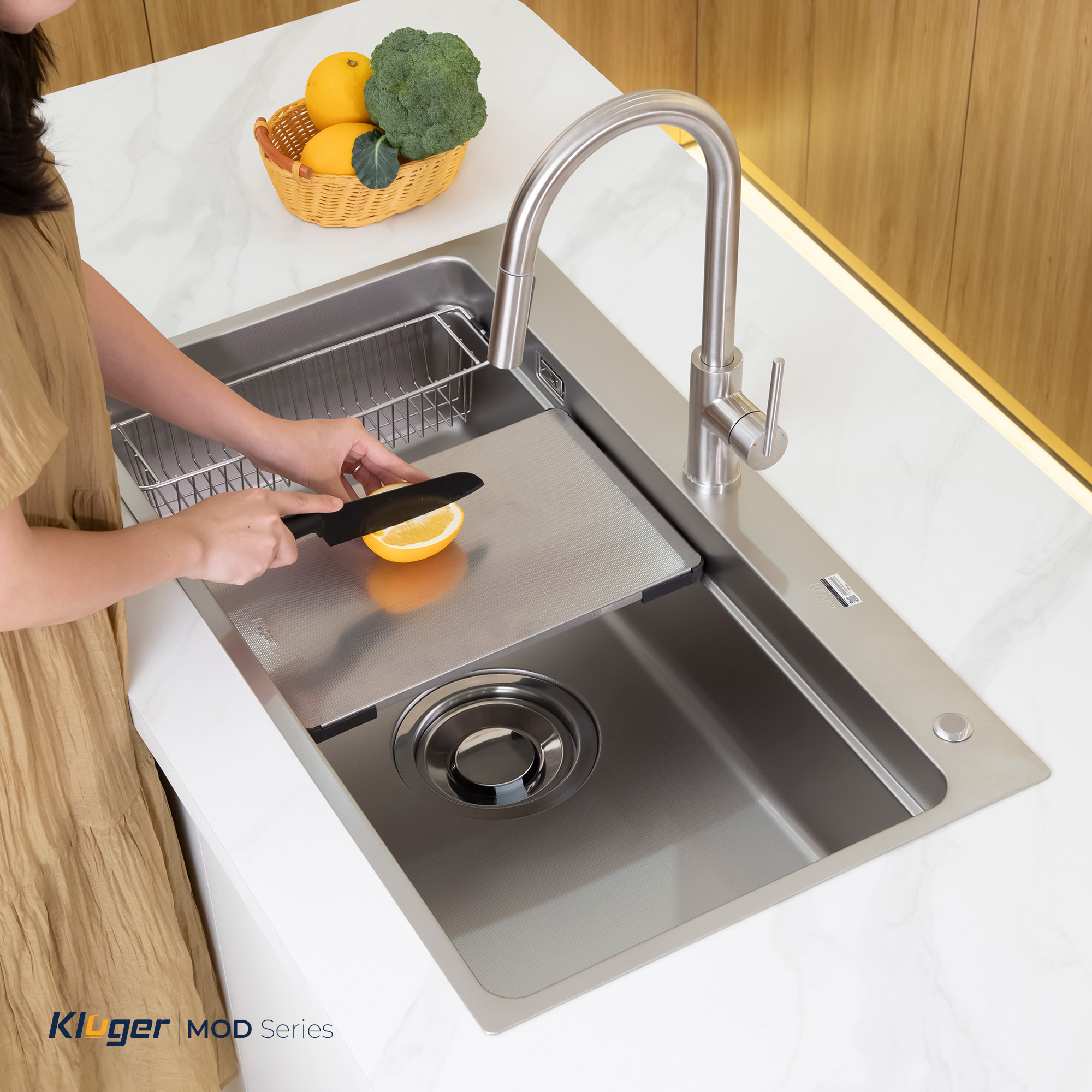 Chậu rửa bát Kluger KF7850FS Plus - Ảnh 2