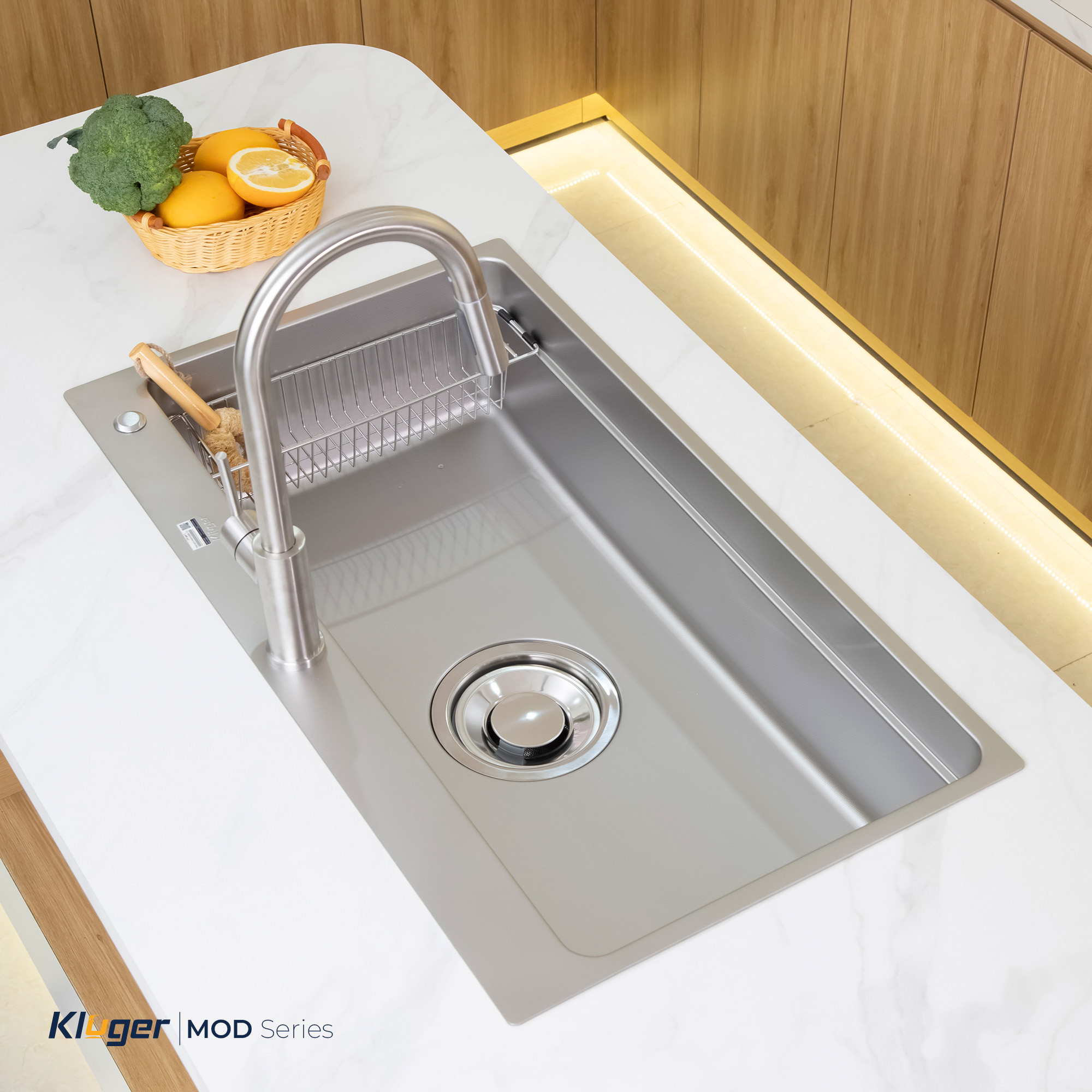 Chậu rửa bát Kluger KF8850FS Basic - Ảnh 5