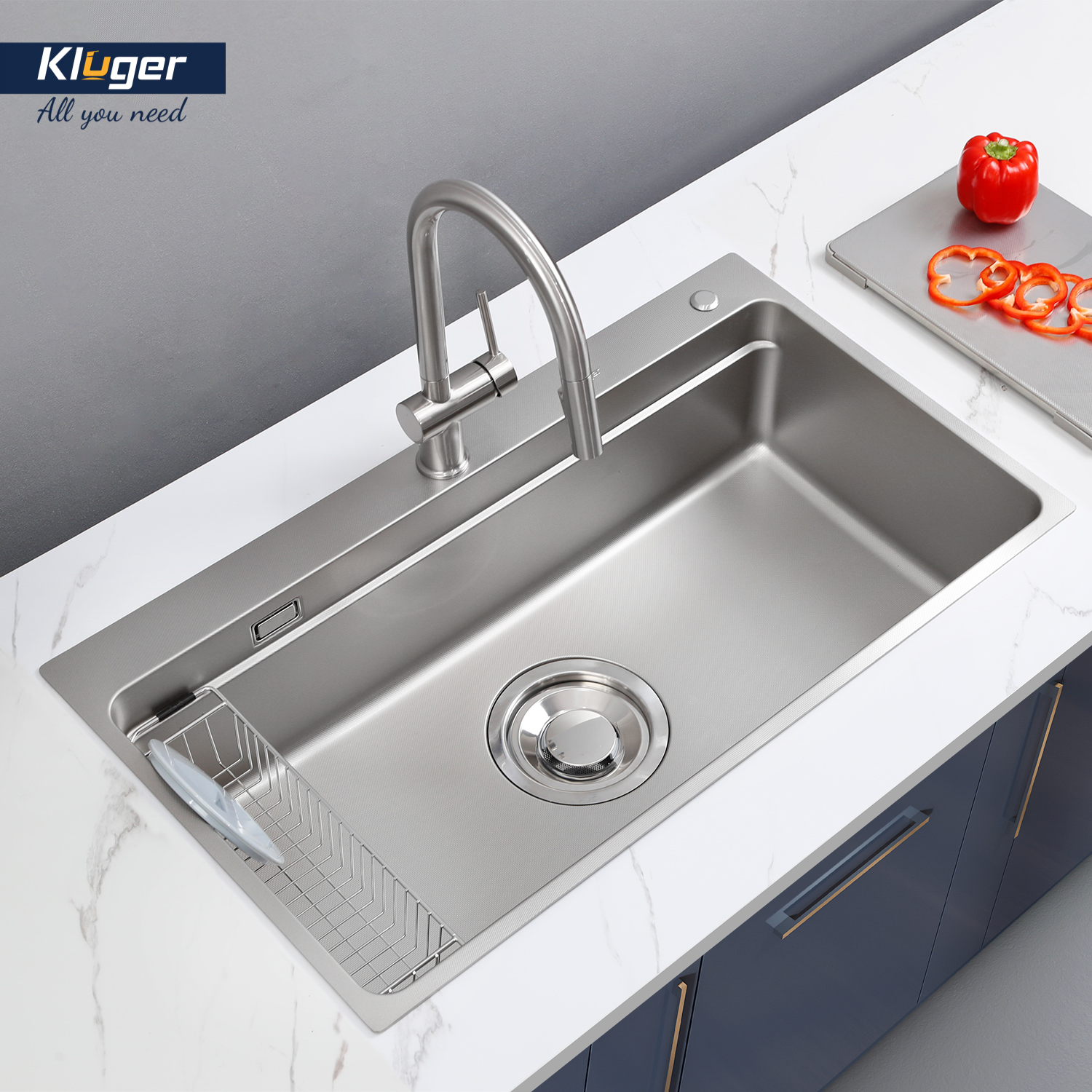 Chậu rửa bát Kluger KF8850FS Basic - Ảnh 3