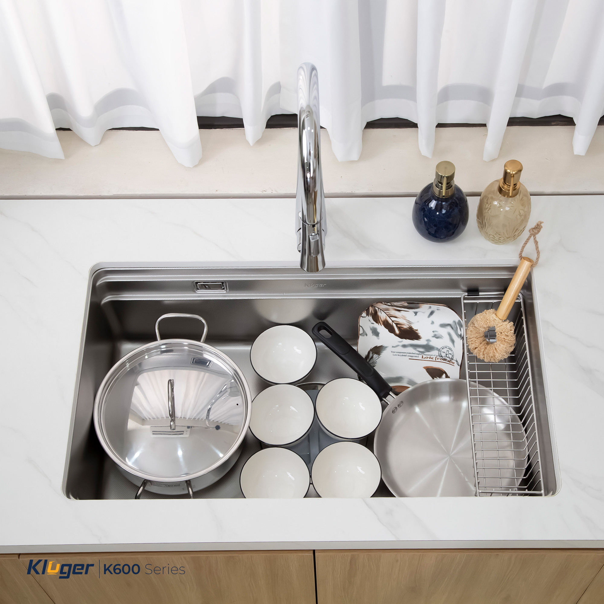 Chậu rửa bát Kluger KG7644FS Basic - Ảnh 3