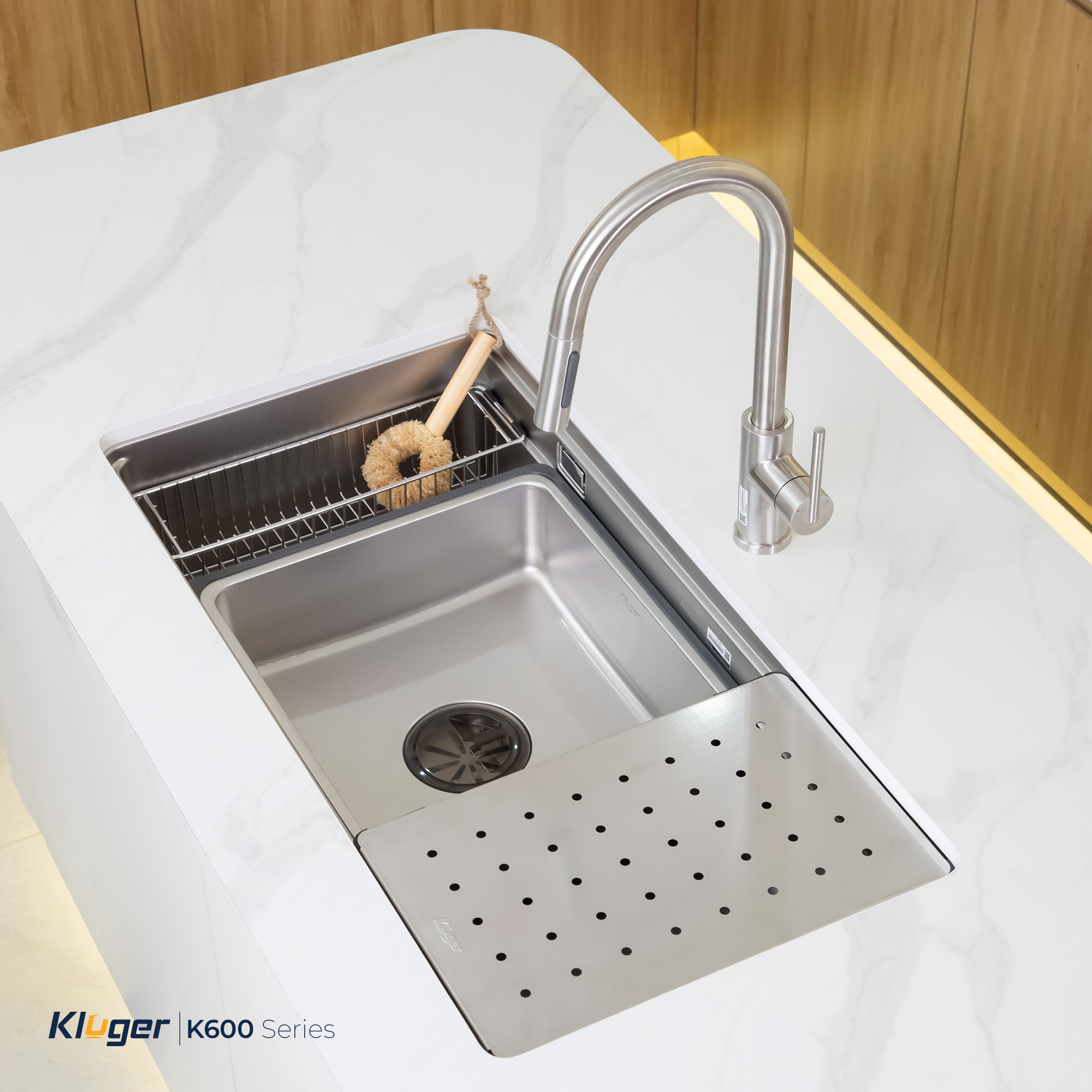 Chậu rửa bát Kluger KG7644FS Plus - Ảnh 3