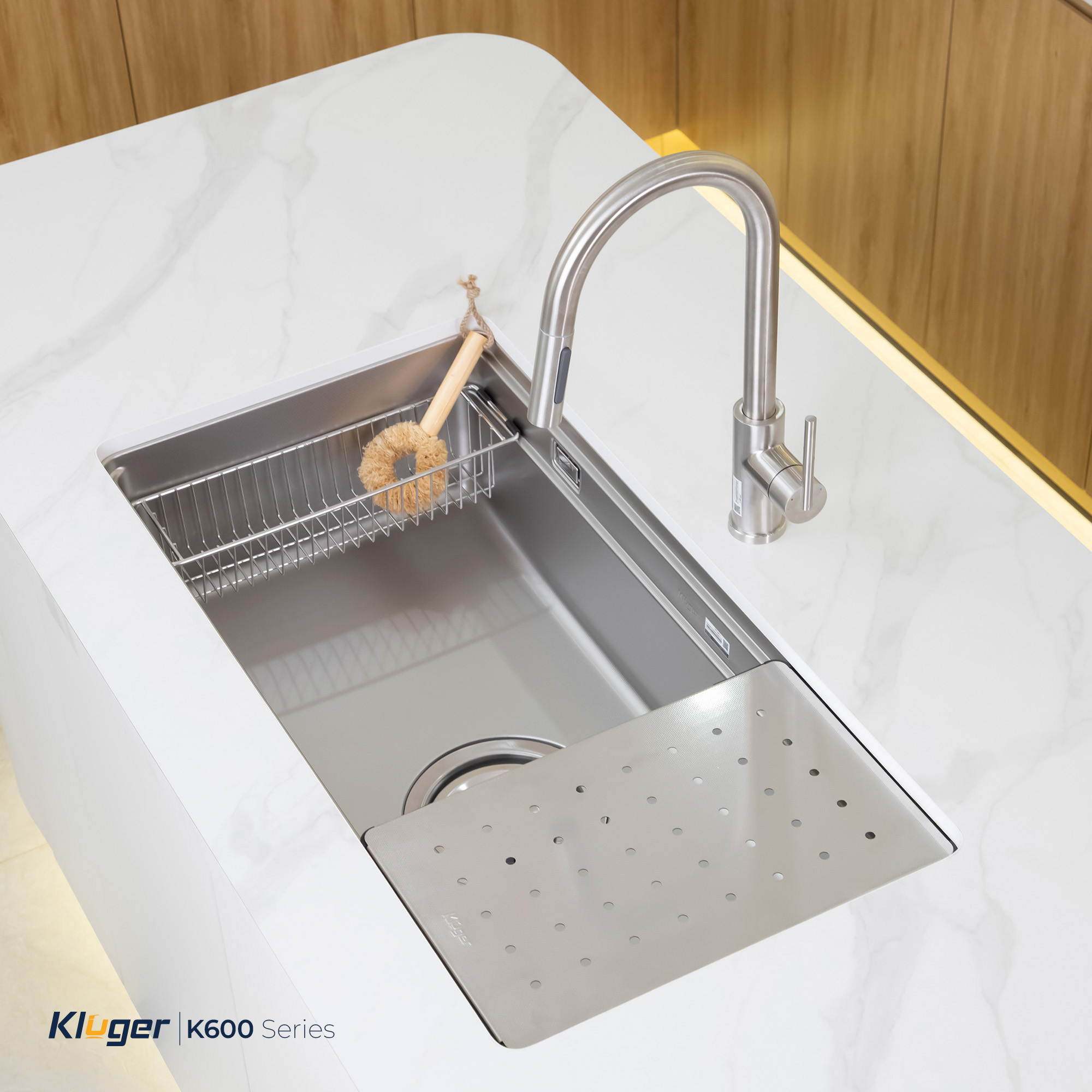 Chậu rửa bát Kluger KG7644FS Plus - Ảnh 4