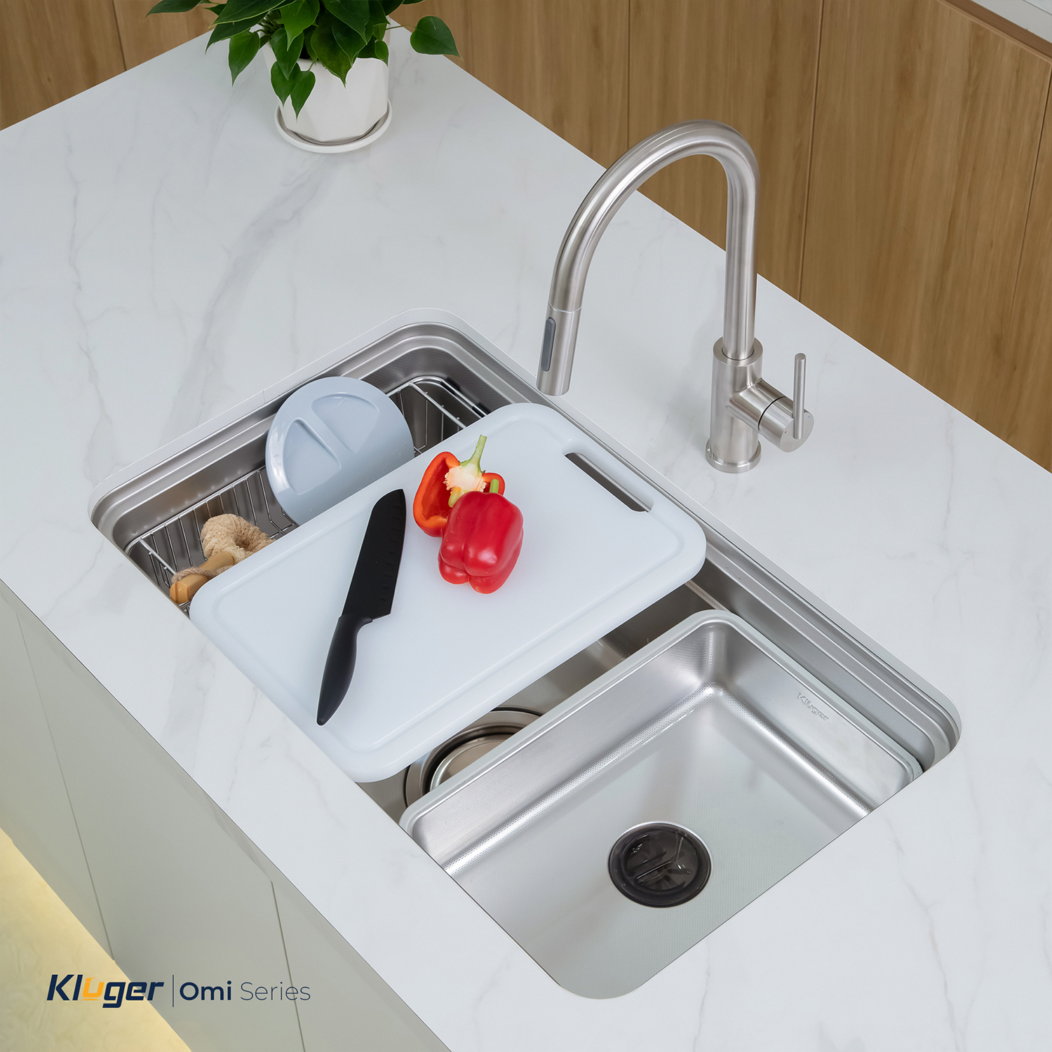 Chậu rửa bát Kluger KO7847FS Plus - Ảnh 5