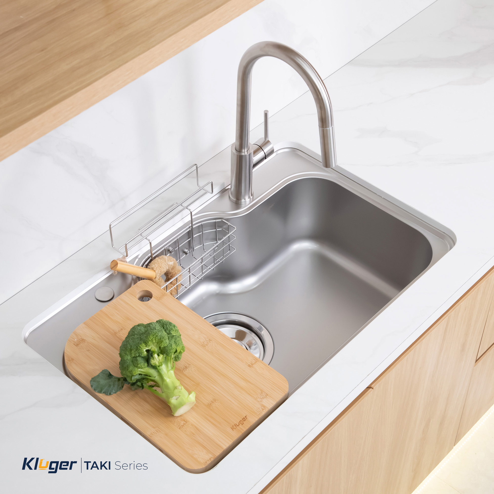Chậu rửa bát Kluger KT8050SL Plus - Ảnh 3