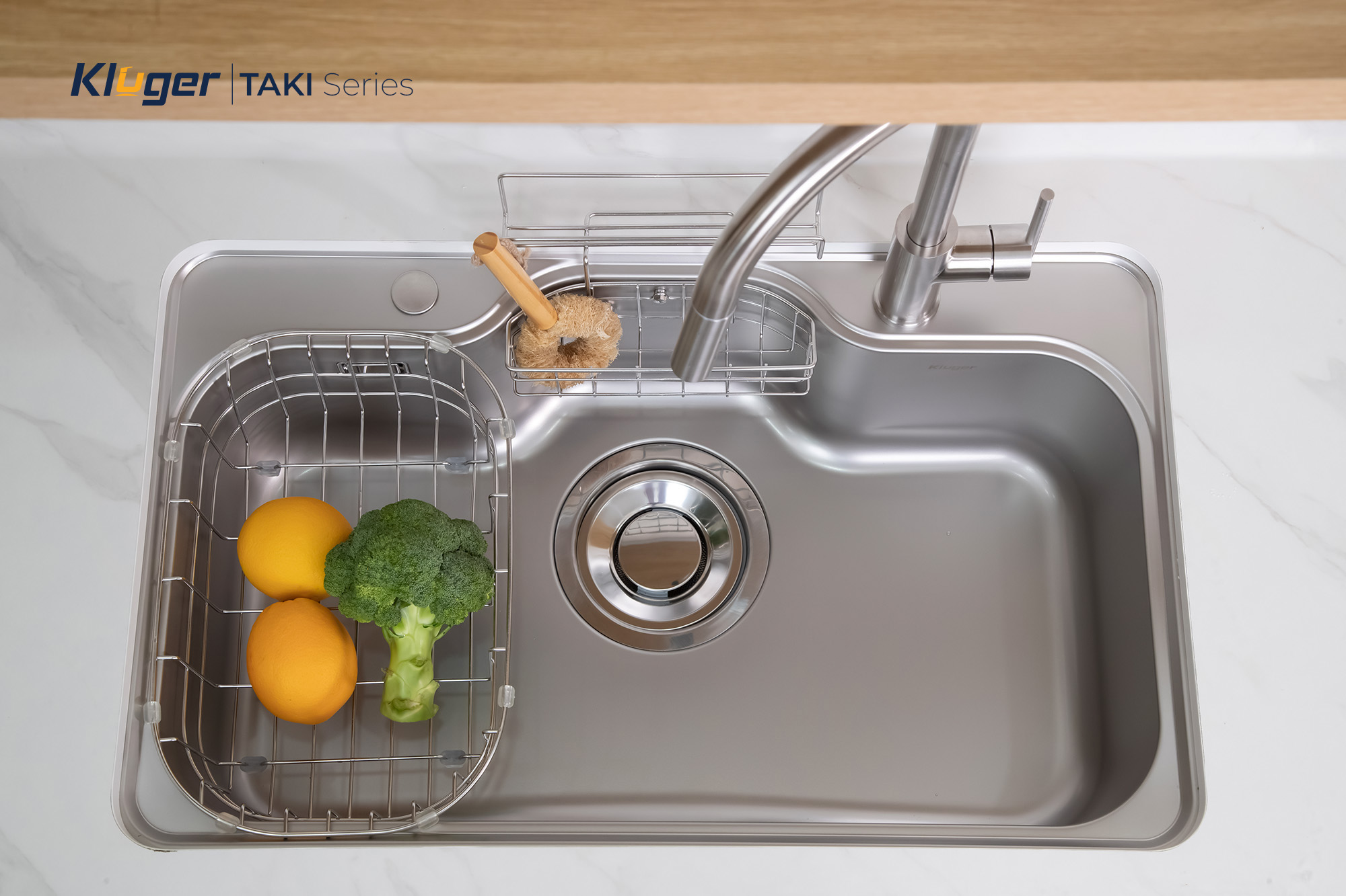 Chậu rửa bát Kluger KT8050SL Plus - Ảnh 6