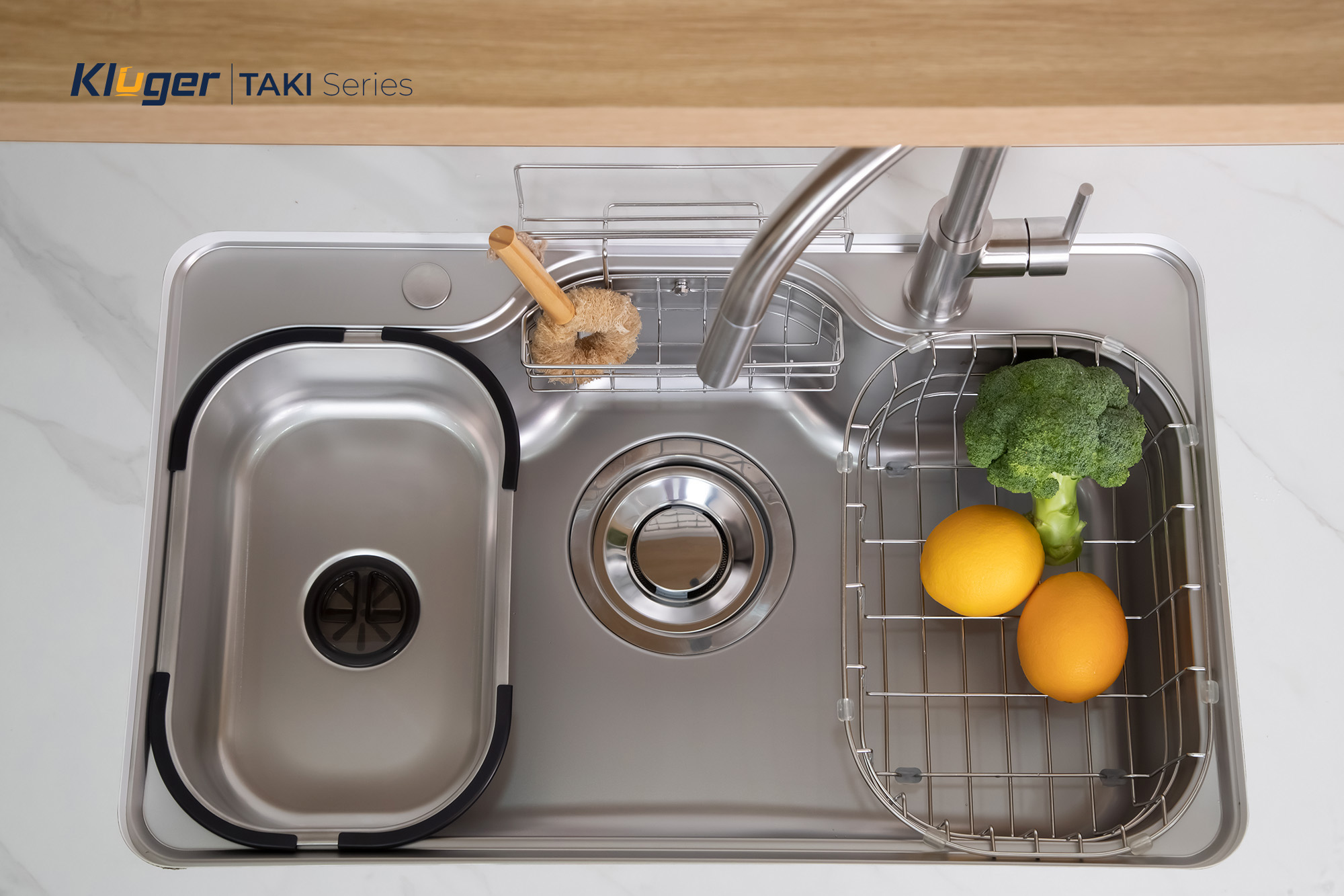 Chậu rửa bát Kluger KT8050SL Plus - Ảnh 7