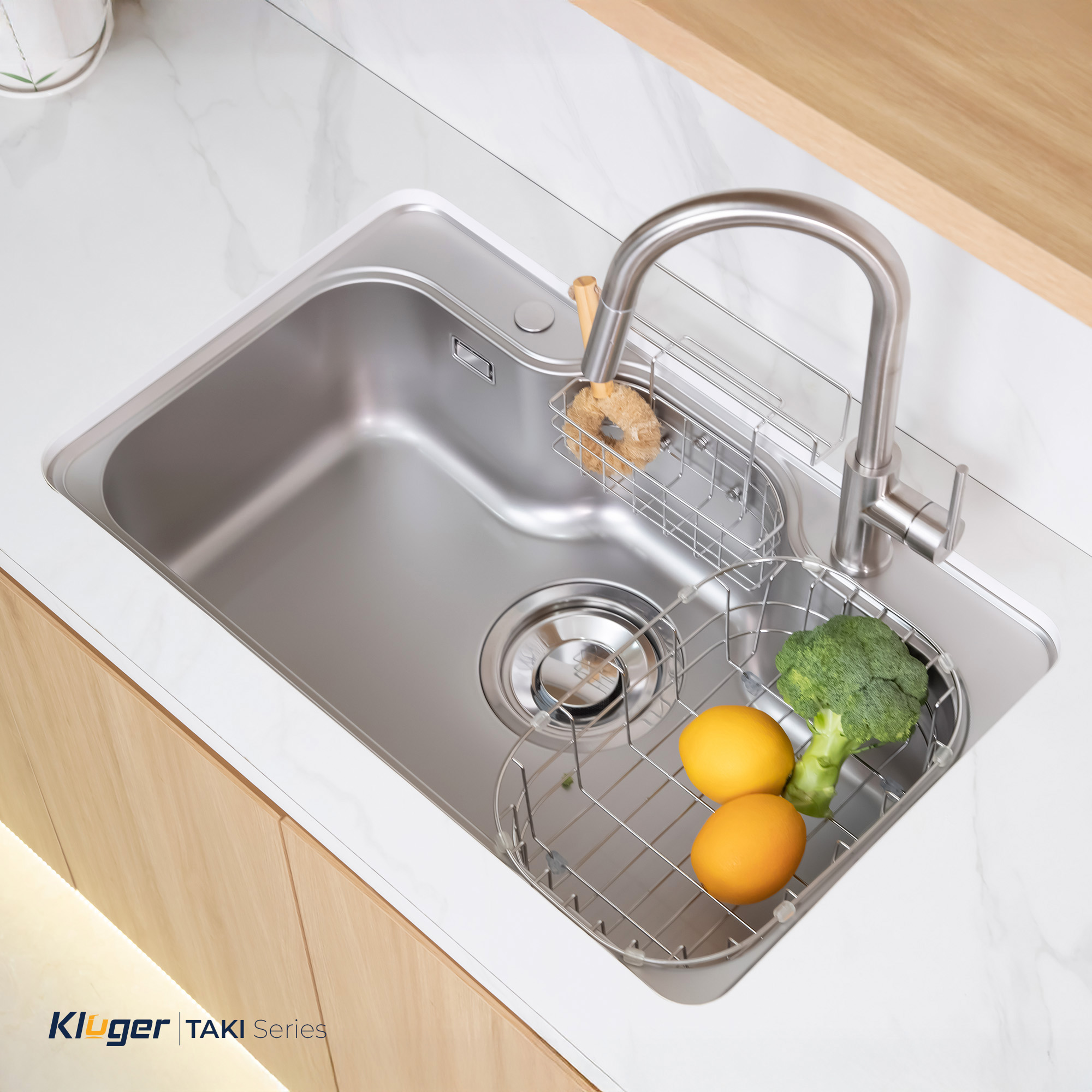 Chậu rửa bát Kluger KT8050SL Plus - Ảnh 8