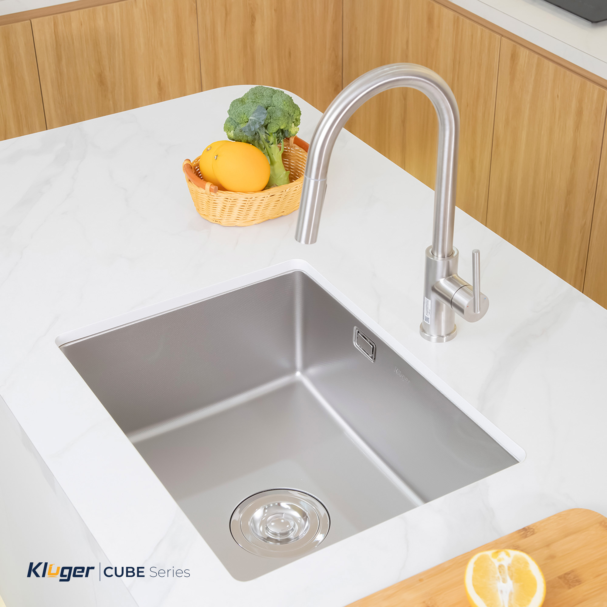 Chậu rửa bát Kluger KU6045FS Basic - Ảnh 5