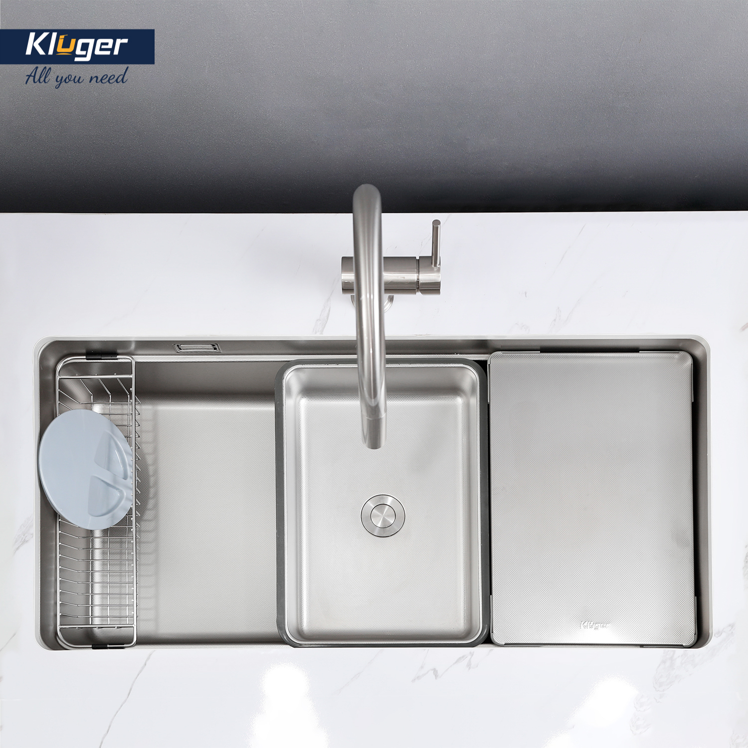 Chậu rửa bát Kluger KU8844FS Plus - Ảnh 2