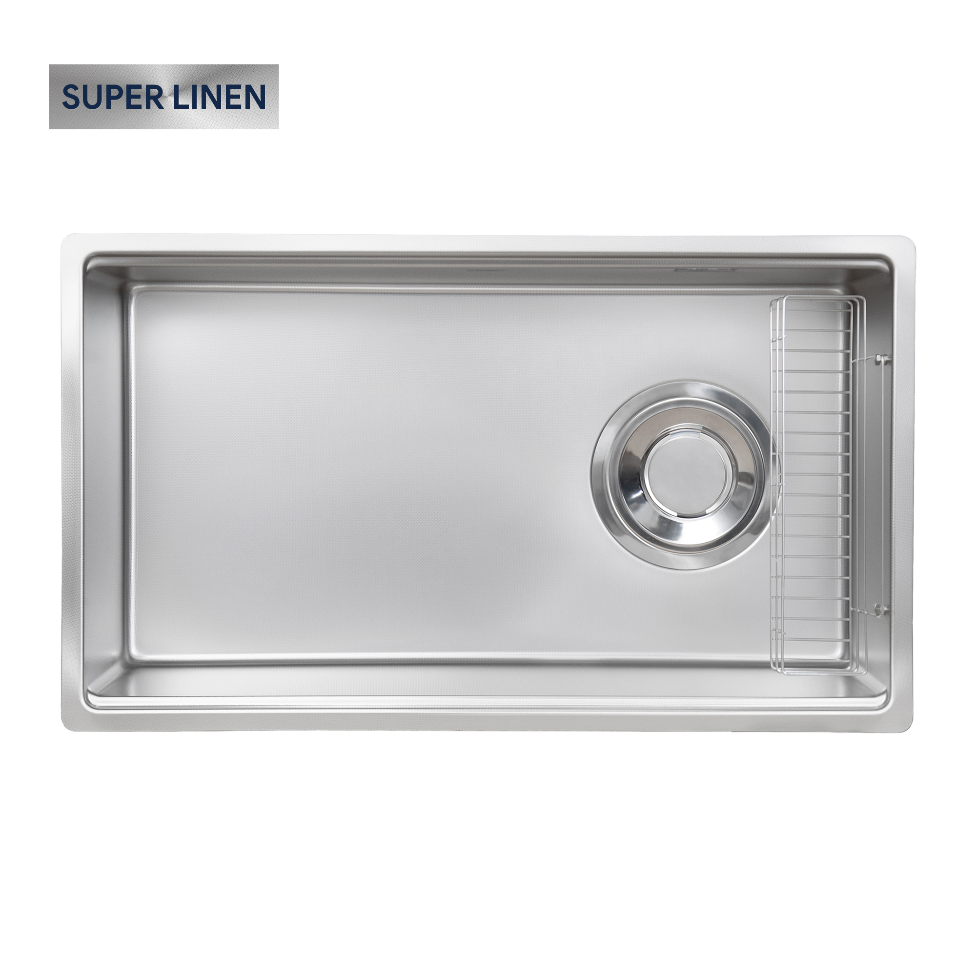 Chậu rửa bát Kluger KY8045SL Plus Vân Siêu Mịn Chống Xước - Ảnh 5