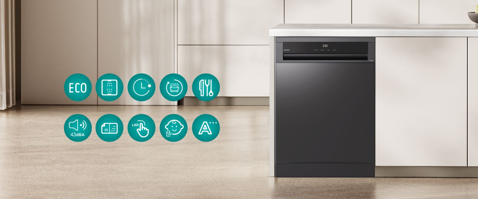 Máy rửa bát GrandX SMS8GX86G - Ảnh 2