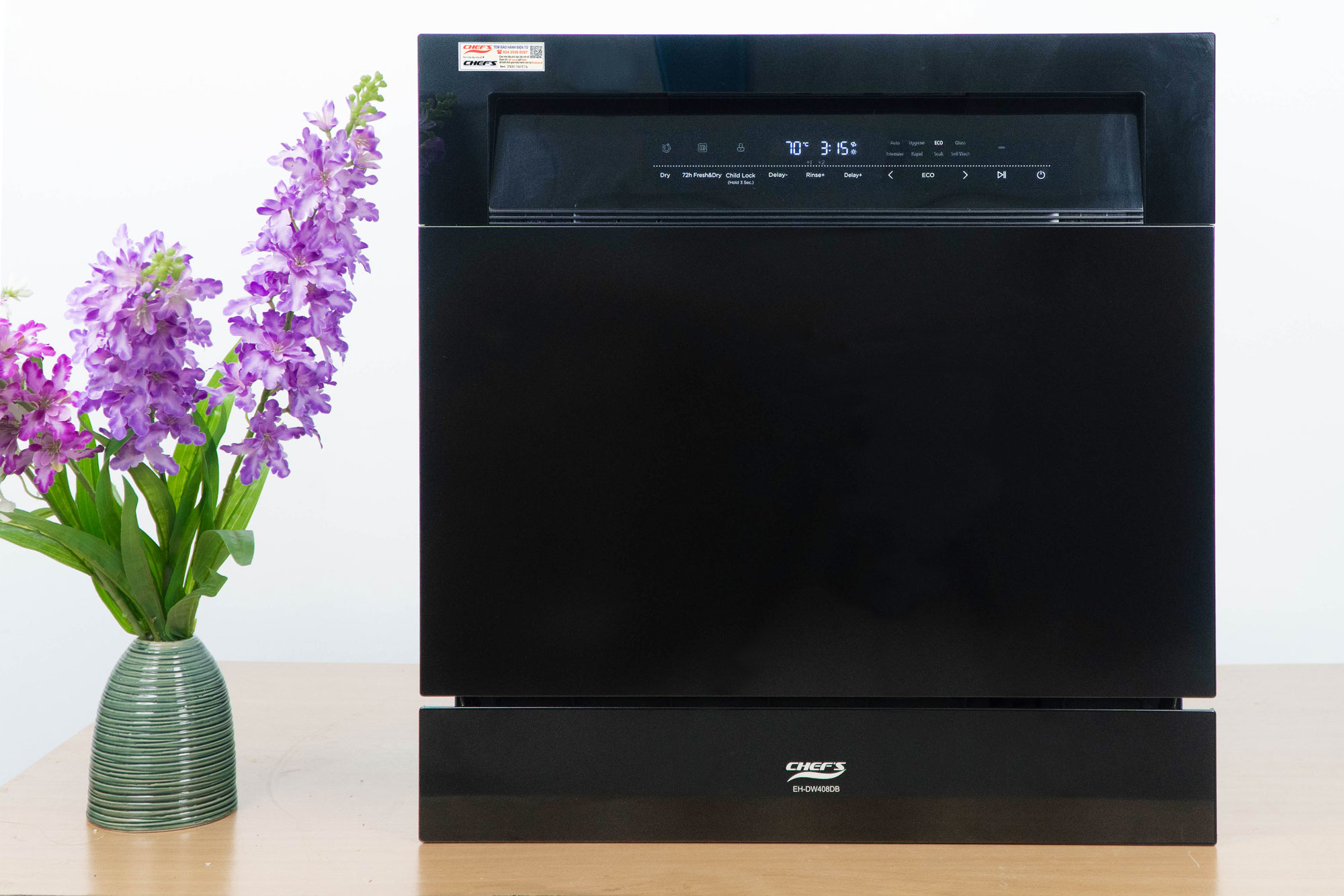 Máy rửa bát Chef's 10 bộ EH-DW408DB - Ảnh 5