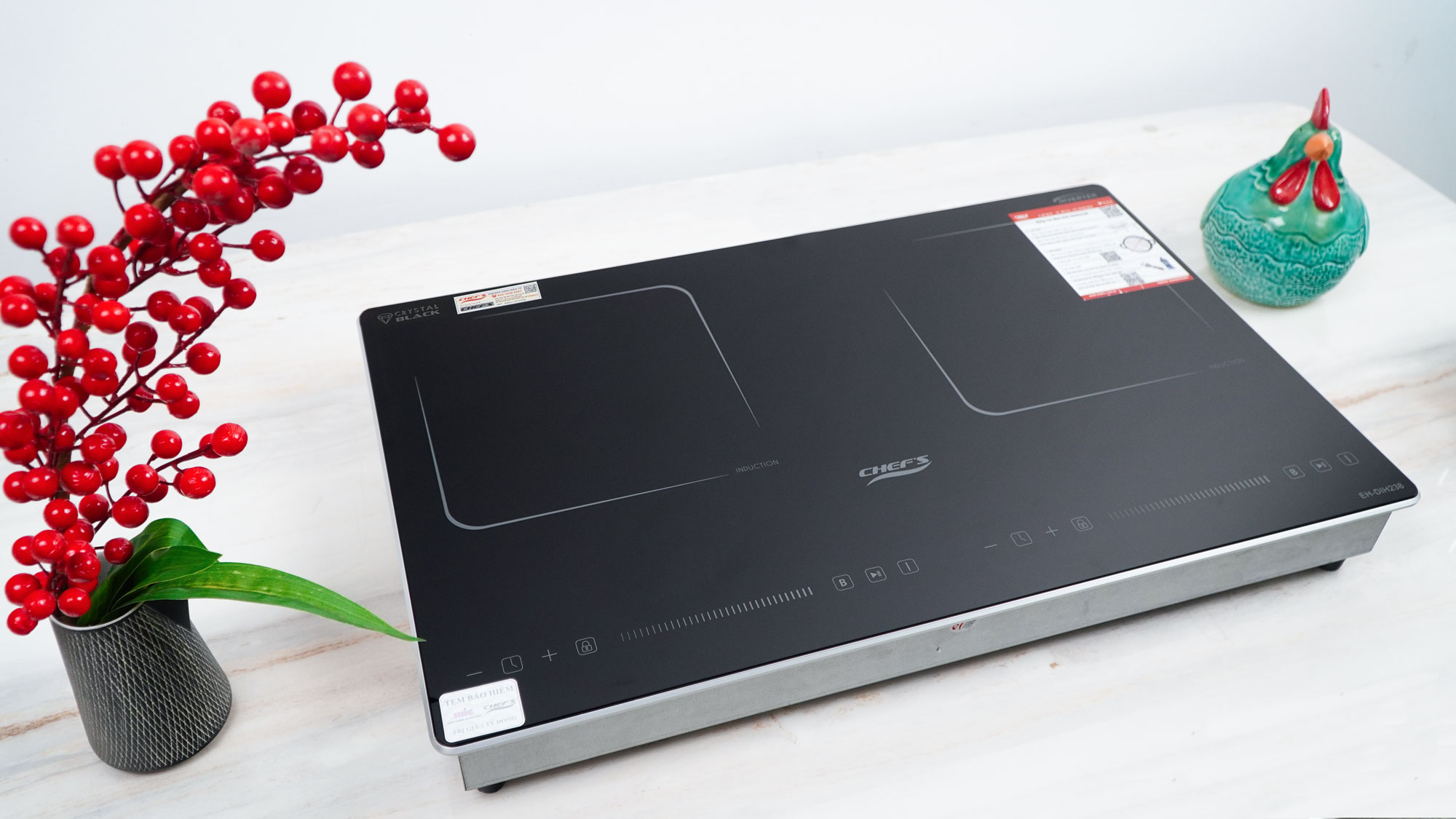 Bếp từ đôi Chef's EH-DIH238 - Ảnh 4