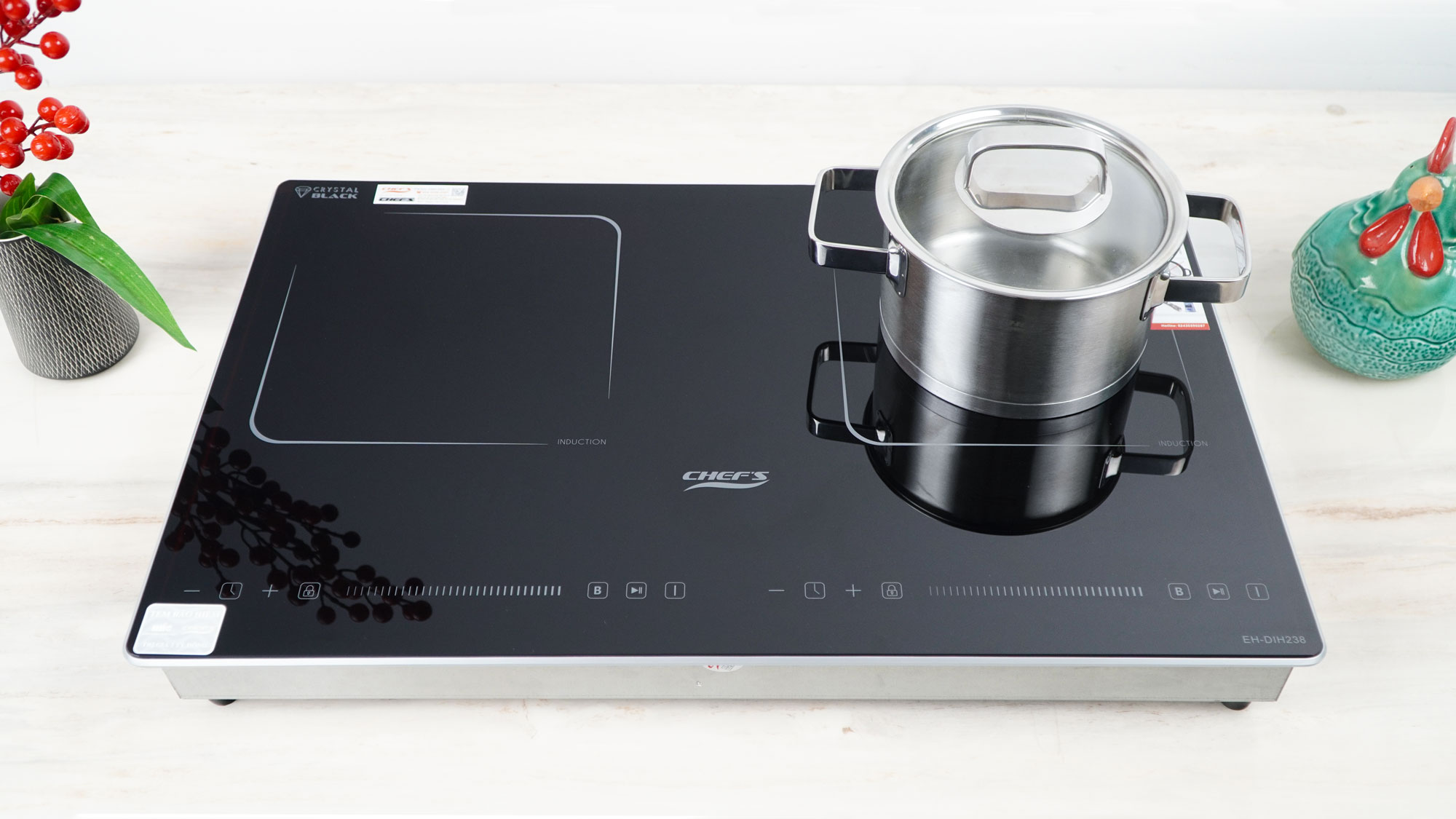 Bếp từ đôi Chef's EH-DIH238 - Ảnh 3