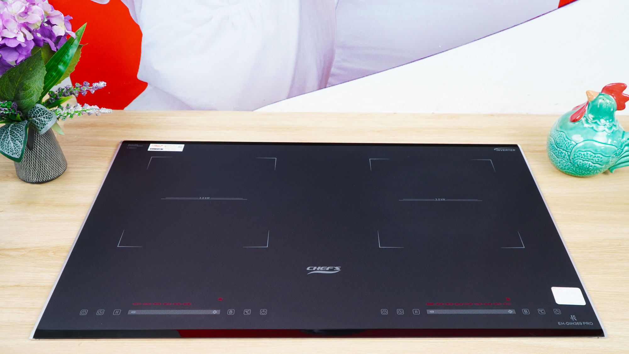 Bếp từ đôi Chef's EH-DIH369 PRO - Ảnh 4
