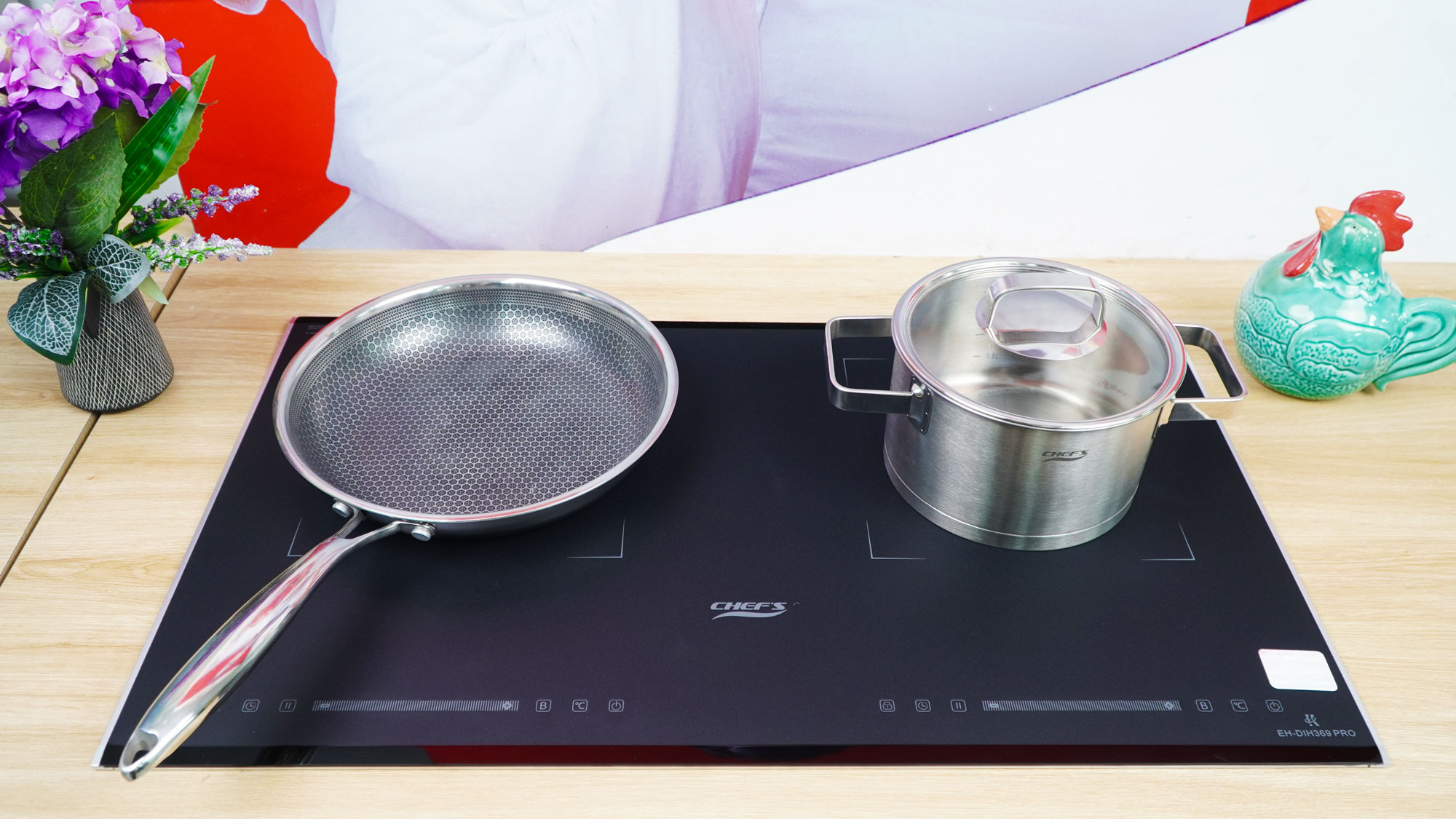Bếp từ đôi Chef's EH-DIH369 PRO - Ảnh 2