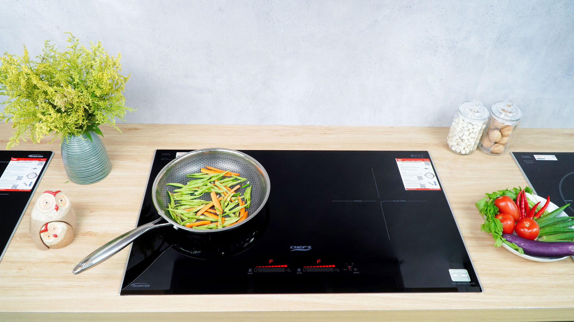 Bếp từ đôi Chef's EH-DIH888 PLUS - Ảnh 5