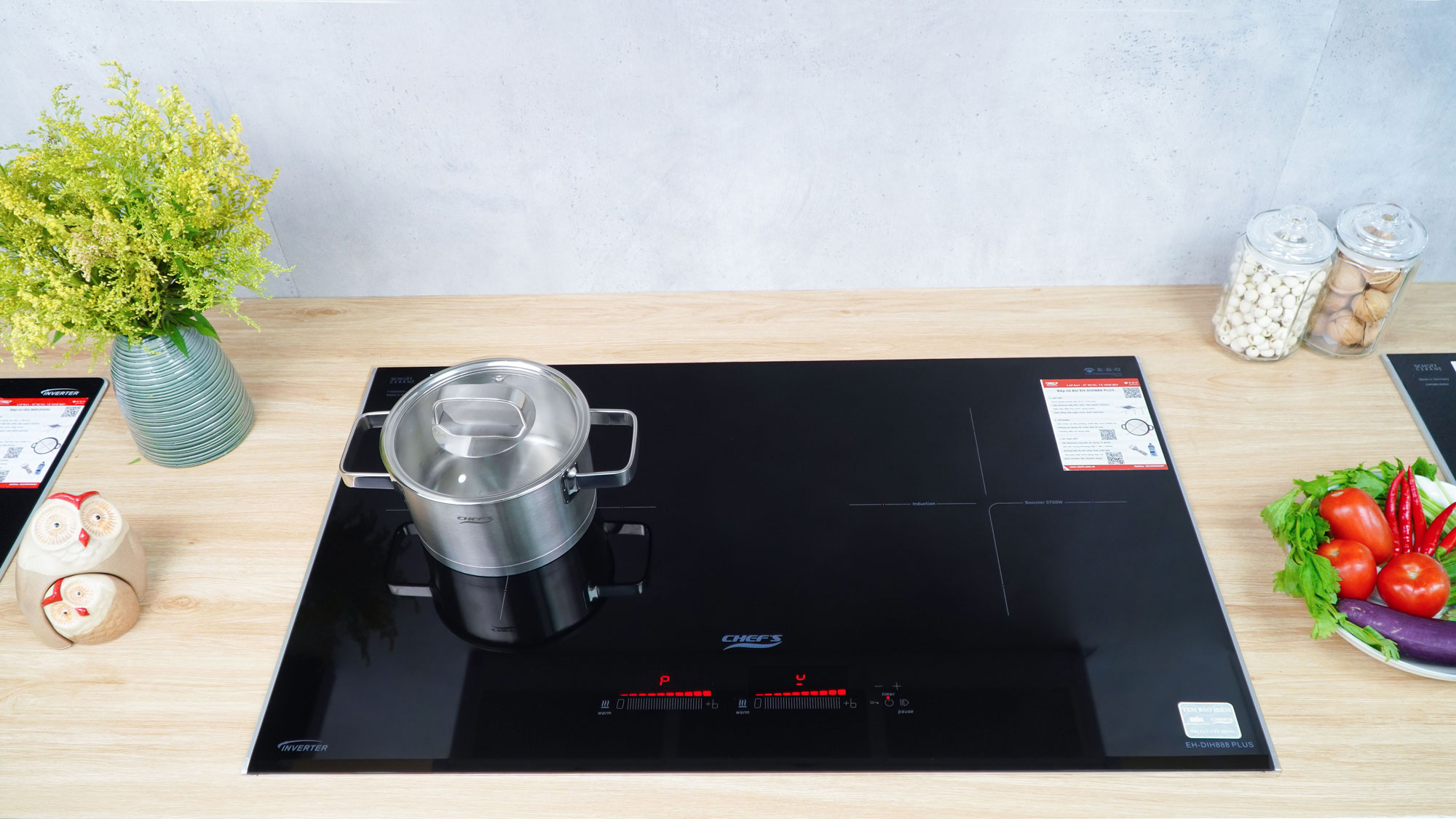 Bếp từ đôi Chef's EH-DIH888 PLUS - Ảnh 3