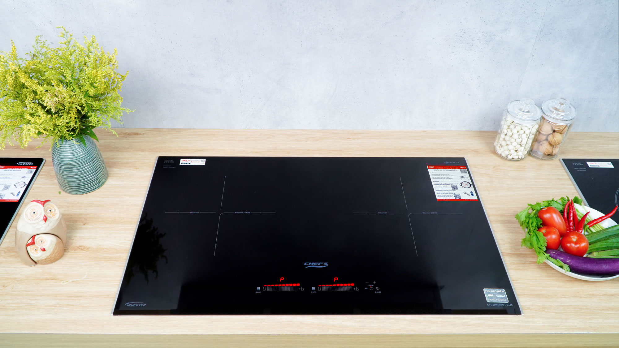 Bếp từ đôi Chef's EH-DIH888 PLUS - Ảnh 2
