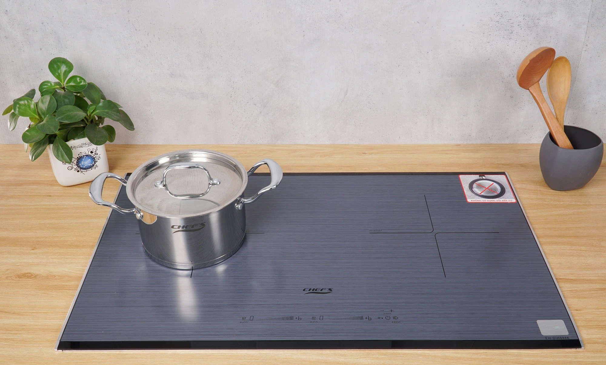 Bếp từ đôi Chef's EH-DIH888E - Ảnh 3