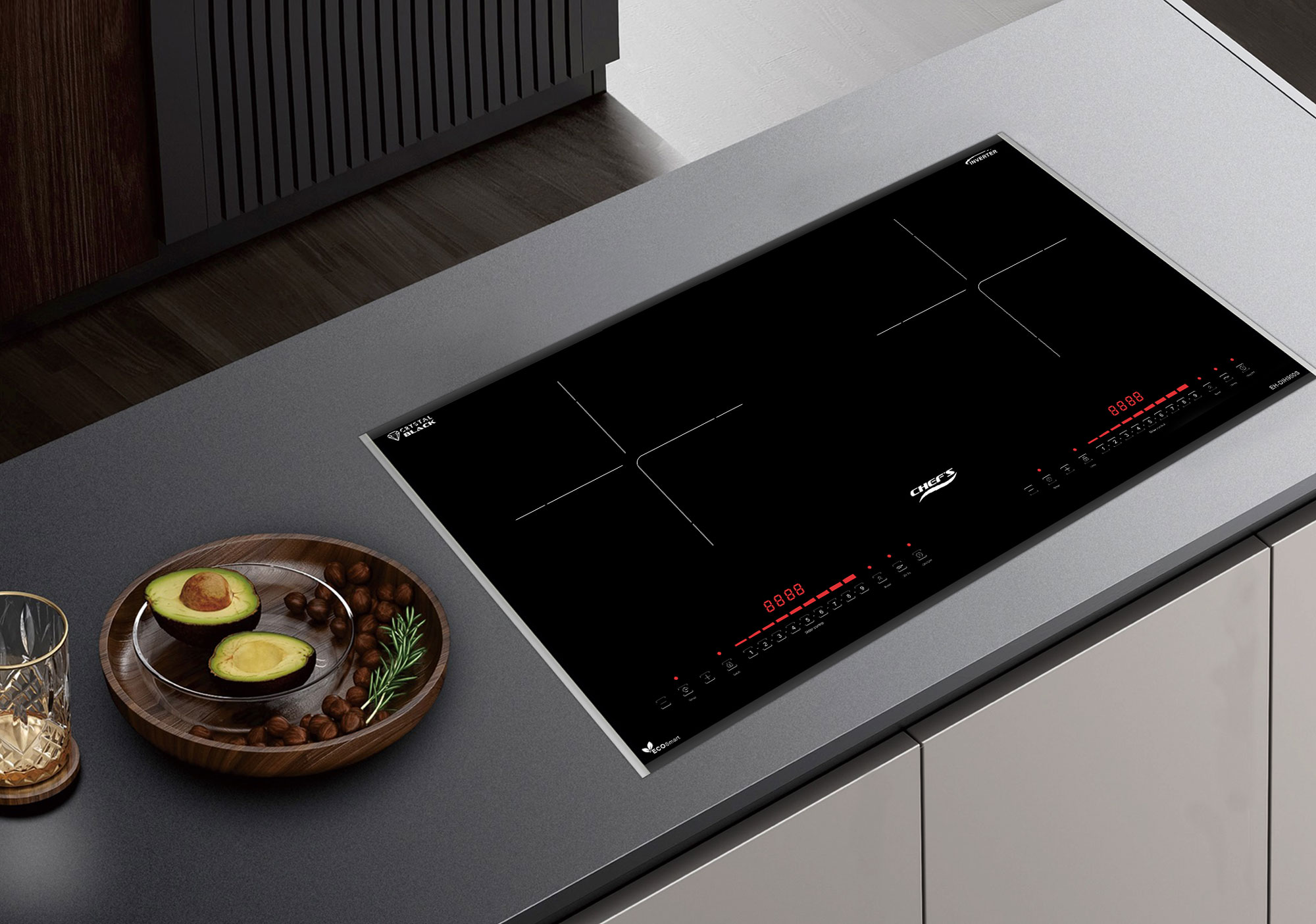 Bếp từ đôi Chef's EH-DIH900S - Ảnh 2