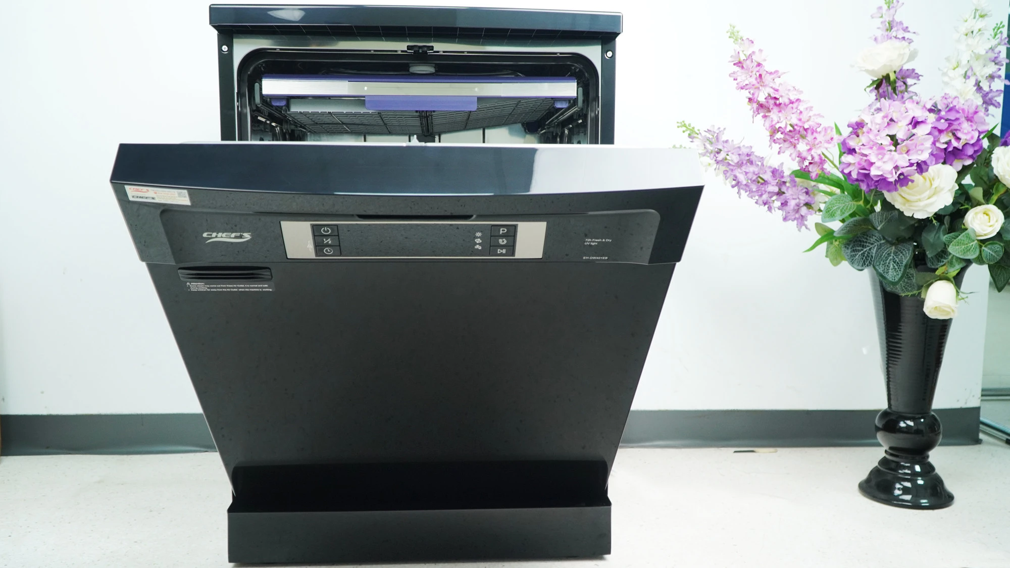 Máy rửa bát Chef's EH-DW401EB - Ảnh 4