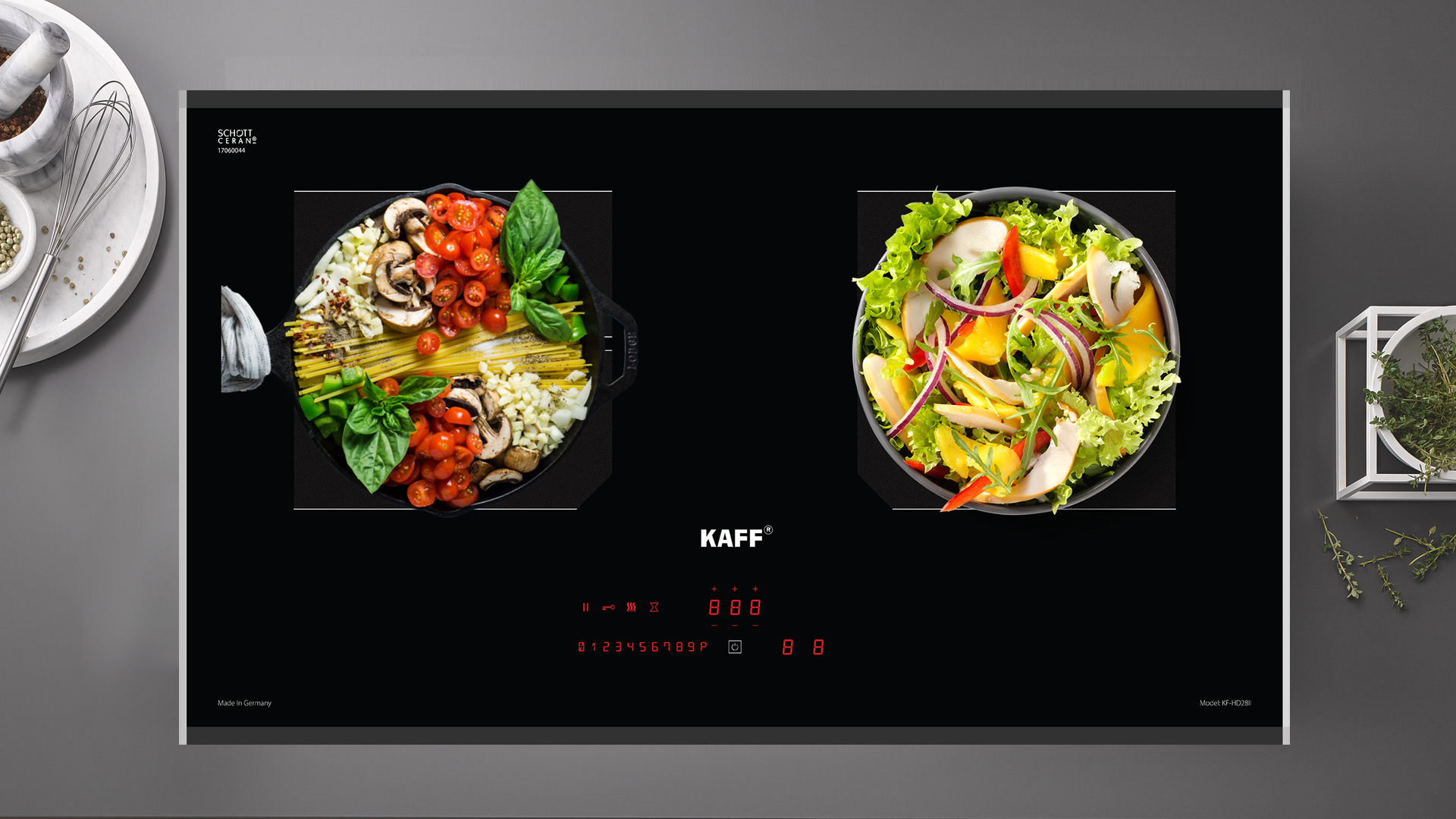 Bếp từ đôi KAFF KF-HD28II - Ảnh 5