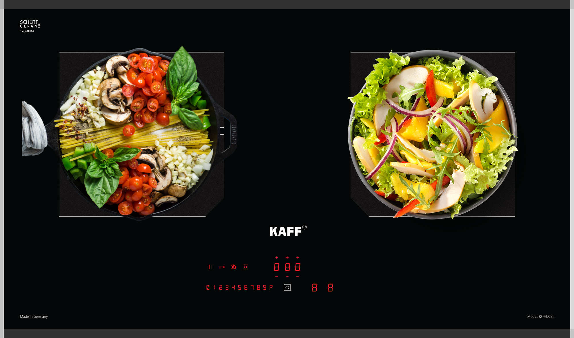 Bếp từ đôi KAFF KF-HD28II - Ảnh 3