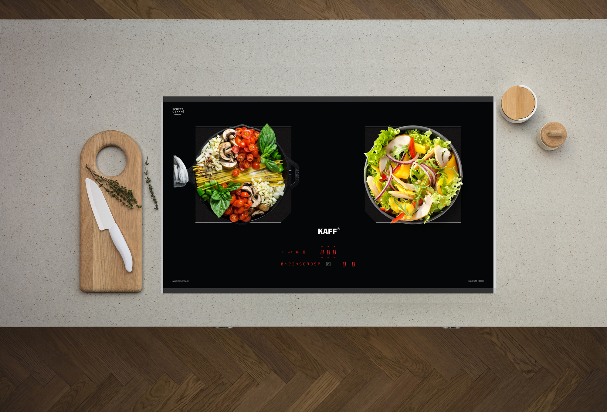 Bếp từ đôi KAFF KF-HD28II - Ảnh 2