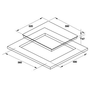 Bếp điện 3 vùng nấu Hafele HC-R603D - Hình 2 | LuxeHouse