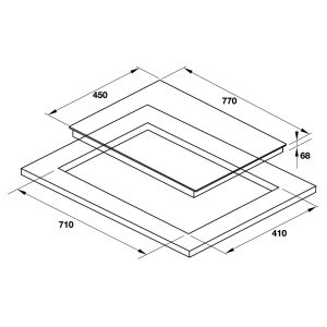 Bếp từ kết hợp điện 3 vùng nấu Hafele HC-M773D - Hình 2 | LuxeHouse