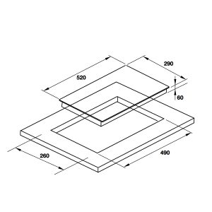 Bếp từ 2 vùng nấu Hafele HC-I302B - Hình 2 | LuxeHouse