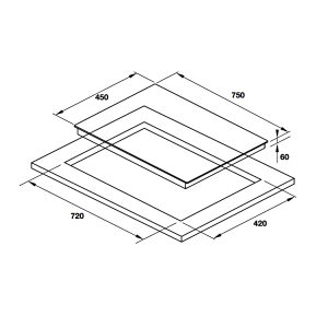 Bếp từ 2 vùng nấu Hafele HC-I752B - Hình 3 | LuxeHouse