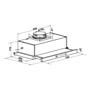 Bếp từ lắp âm 2 vùng nấu Hafele HC-I73243B - Hình 3 | LuxeHouse