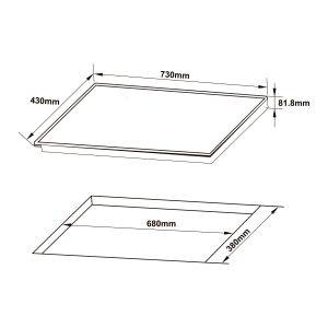 Bếp từ 2 vùng nấu Hafele HC-I7323B - Hình 4 | LuxeHouse