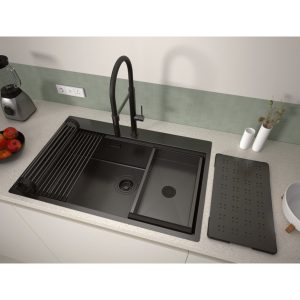 Chậu bếp Inox Hafele WS R10 HS25-SSN1S-7650