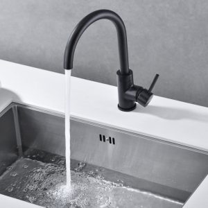 Vòi bếp Hafele HT21-CH1F220C (Black)