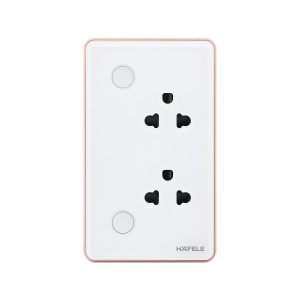Ổ cắm âm tường thông minh Hafele - HSL-WSS01B/W