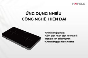 Bếp từ đôi Hafele HS-I5521FG - Hình 2 | LuxeHouse