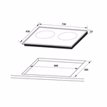 Bếp Từ Đôi Hafele HC-I3732A - Ảnh 3