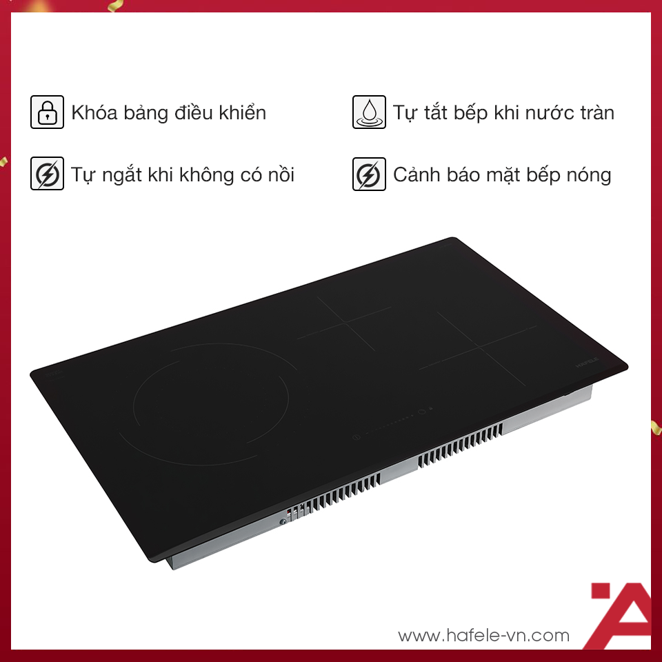 Bếp Điện Từ 3 Vùng Nấu Hafele HC-M773D - Ảnh 3