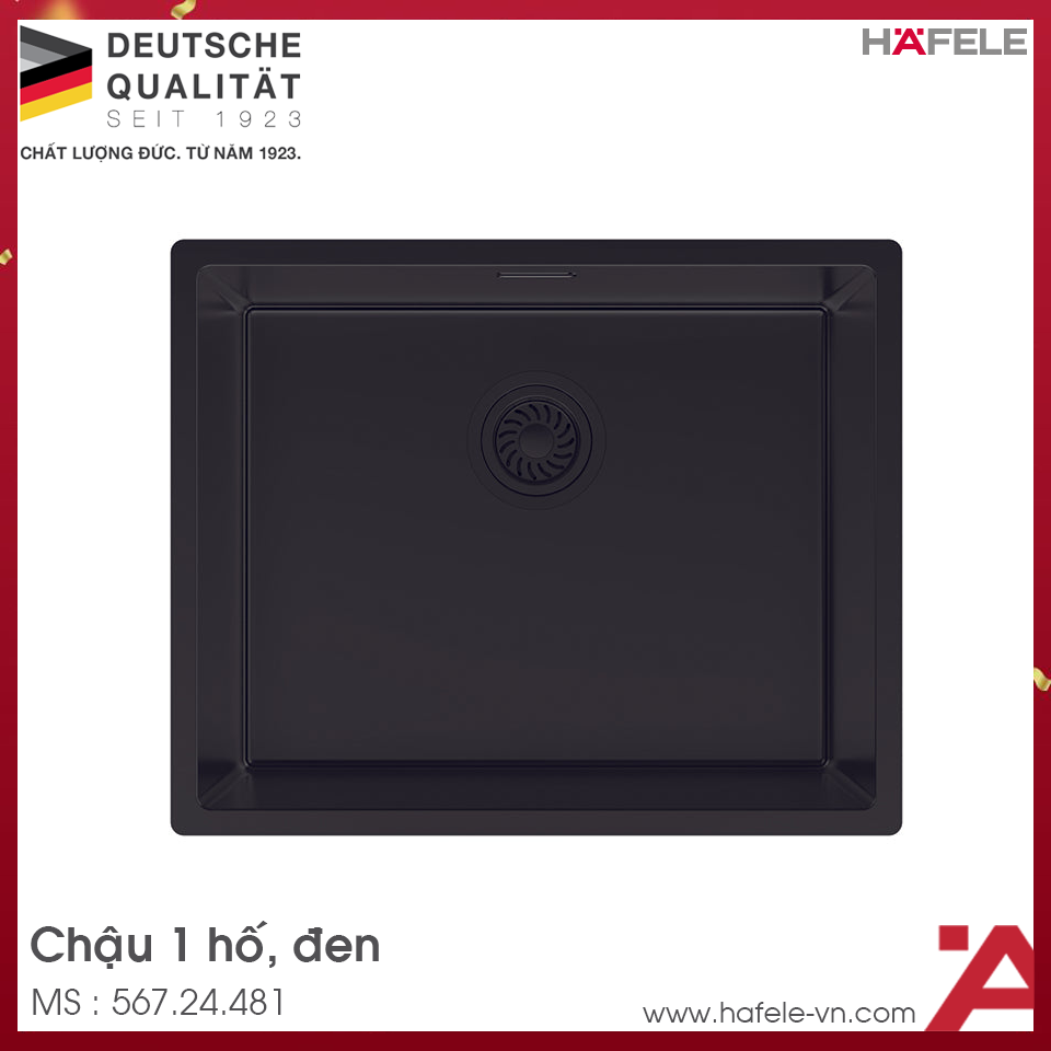 Chậu bếp Inox Hafele HS25-SSN1S-540 - Ảnh 6