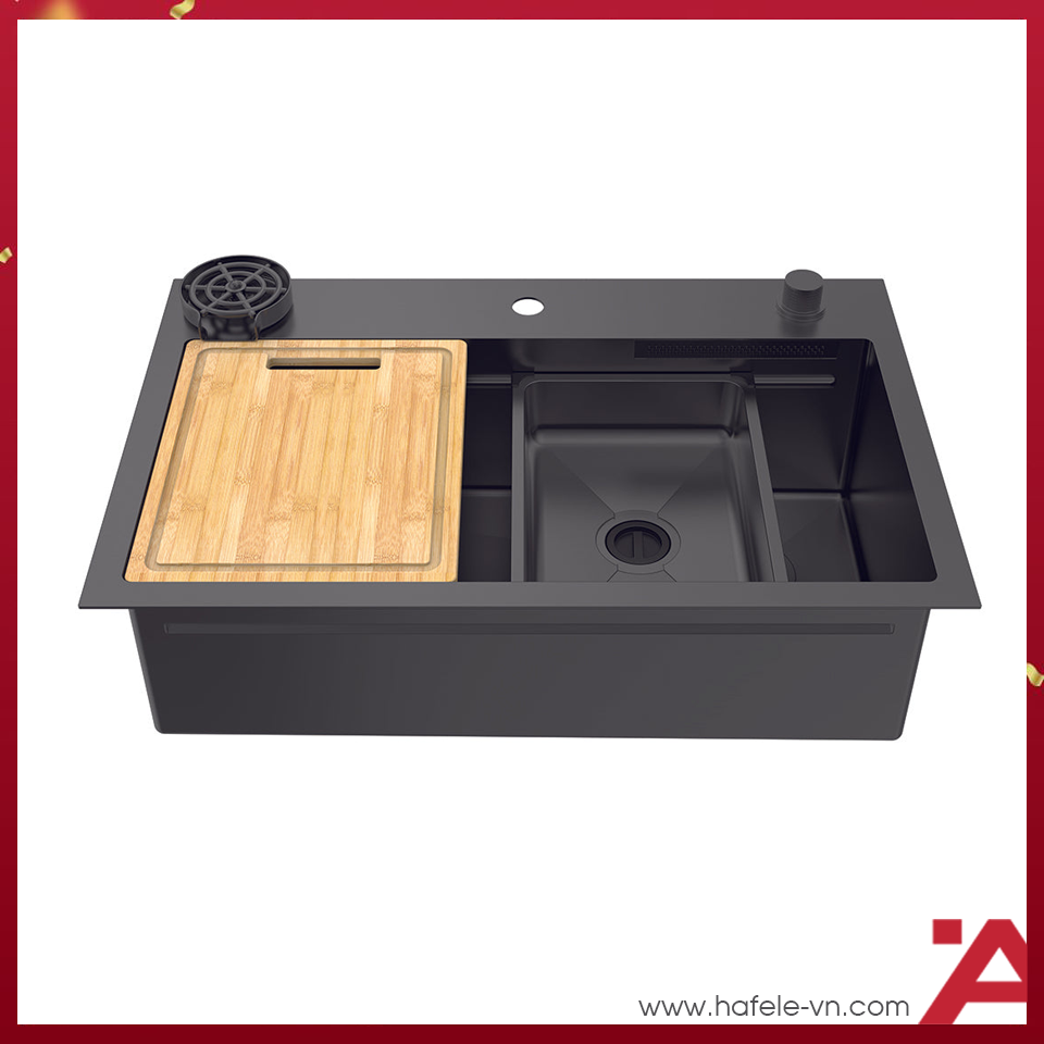 Chậu bếp Inox Hafele HS25-SSN1S-8052 - Ảnh 5