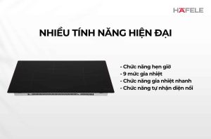 Bếp từ 3 vùng nấu Hafele HC-I773D - Mua bếp từ chính hãng Hafele tại LuxeHouse