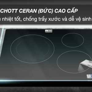 Bếp từ 3 vùng nấu âm Bosch PIJ61RHB1E 7400W
