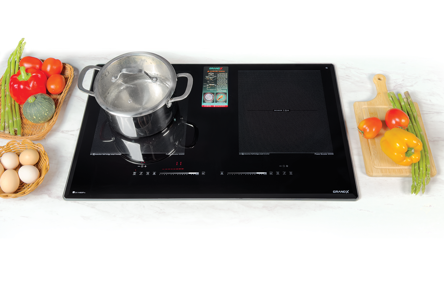 Bếp từ đôi Grandx GX IP868XPRO (Mã thay thế GX IH868PRO) - Ảnh 5